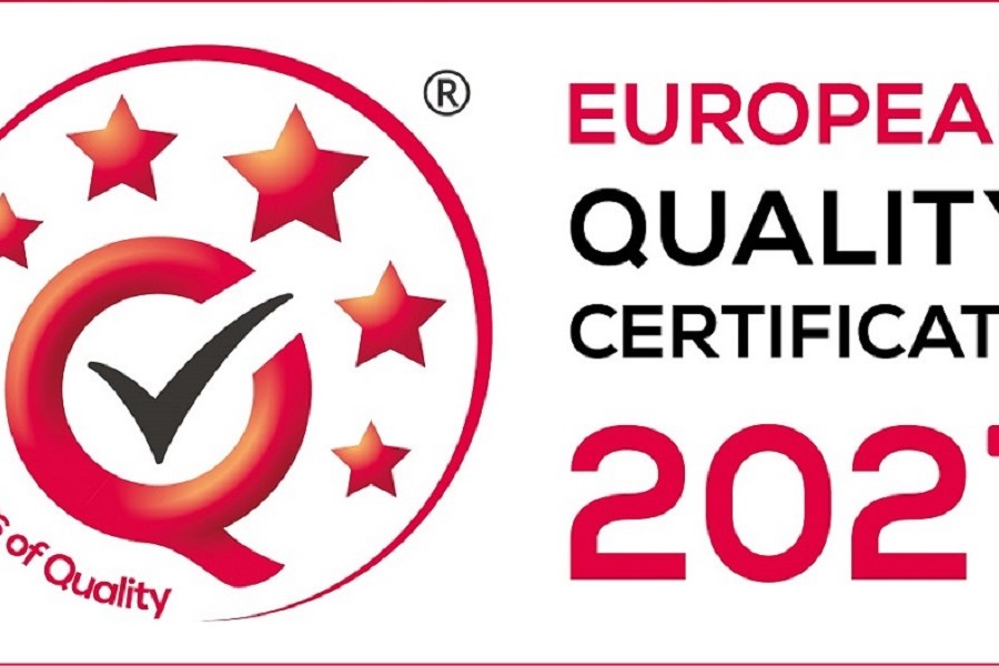 European Quality Certificate ® 2021