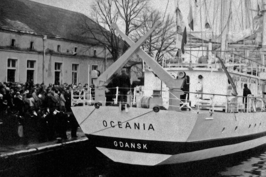Oceania was raised and transferred to the shipowner