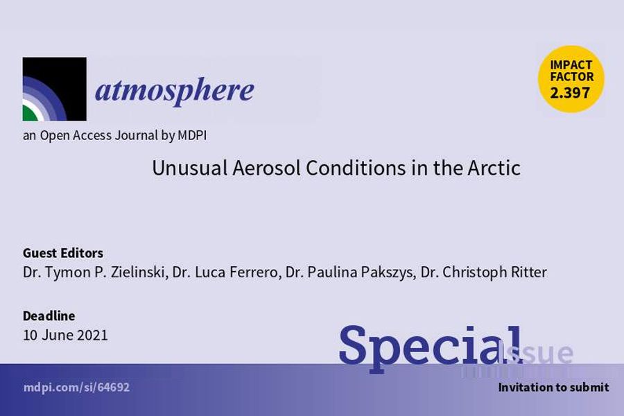 Unusual Aerosol Conditions in the Arctic